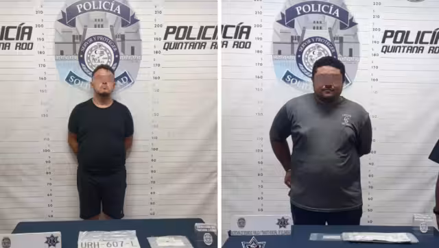 Los detenidos fueron puestos a disposición de la Fiscalía General del Estado