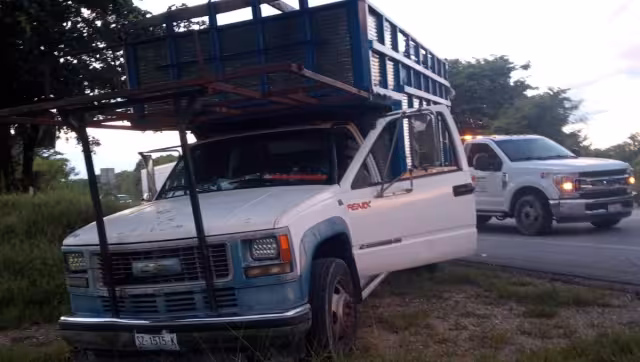 Accidente carretero deja una pareja lesionada en Escárcega