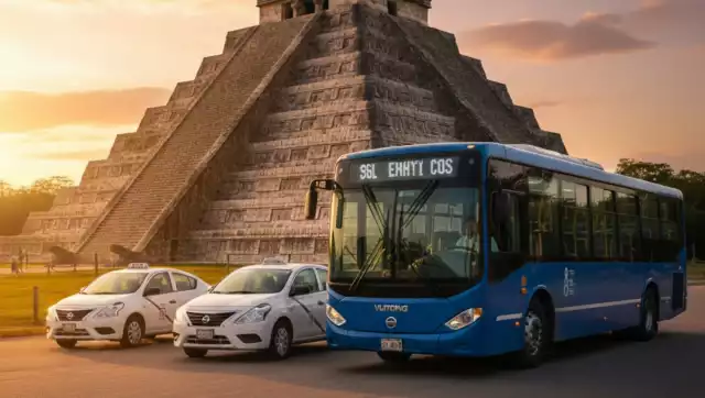 Hay diversas opciones de transporte en Yucatán que pueden ser usadas por el turismo