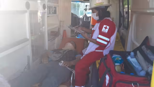 El motociclista contra el que se impactó el joven resultó con lesiones de gravedad