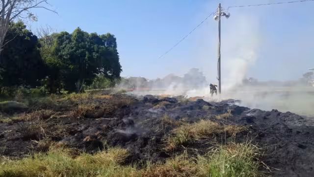 Afortunadamente, no hubo perdidas materiales y mucho menos humanas