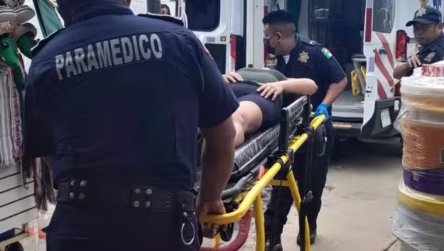 El esposo de la mujer dijo que es alérgica a las picaduras de abeja