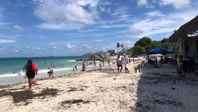 Playa Langosta es uno de los destinos más visitados de Cancún