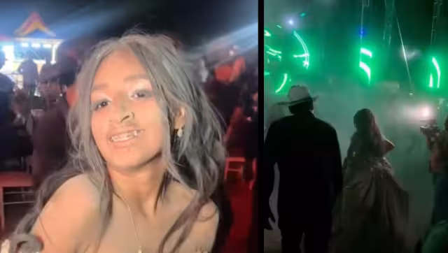 Quinceañera celebra su fiesta a lo grande y termina llena de tierra