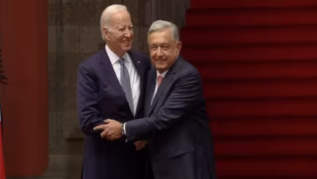 AMLO y Biden sostienen una reunión bilateral en Palacio Nacional