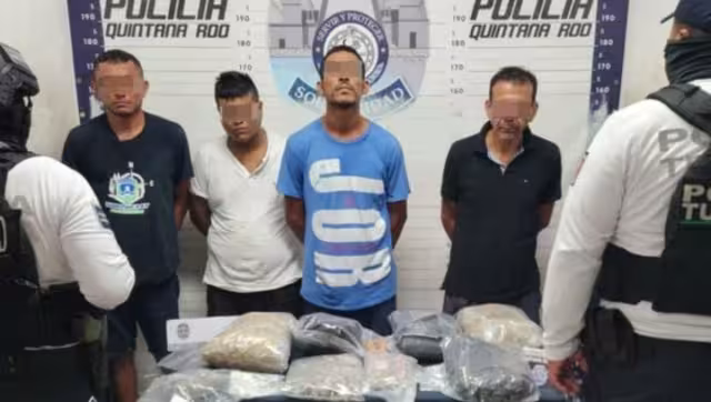 Tres de los detenidos son de la Ciudad de México, Veracruz y Tabasco