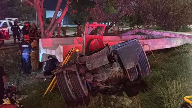 El conductor se encuentra grave en un hospital de Mérida