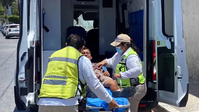 El hombre huyó de su agresor durante la riña familiar