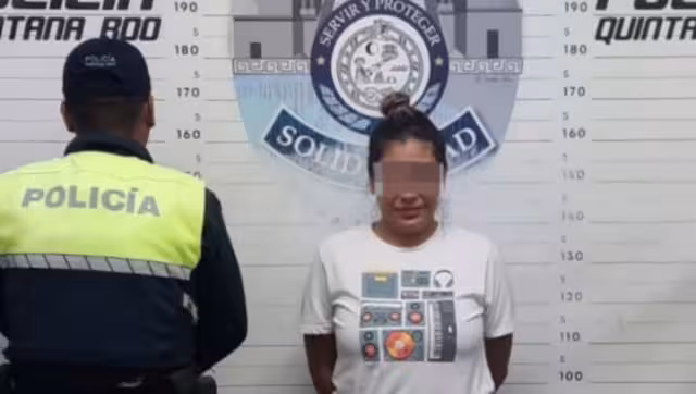 La extranjera fue identificada como Estefanía “N”, de 31 años de edad