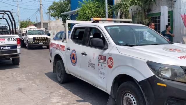 Hasta el lugar arribaron agentes de la Policía Estatal Preventiva