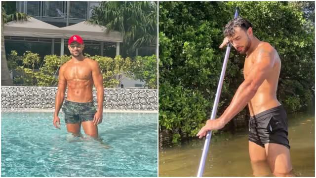 Jero Ruiz de Chávez, sobrino de Roberto Palazuelos, compartió en su cuenta de Instagram que se encuentra en el Triángulo de las Bermudas