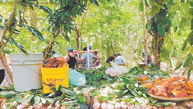 El impulsor de la conservación de la cultura yucateca, Alfonso Petul Cuxim, explicó el proceso para solicitar las lluvias