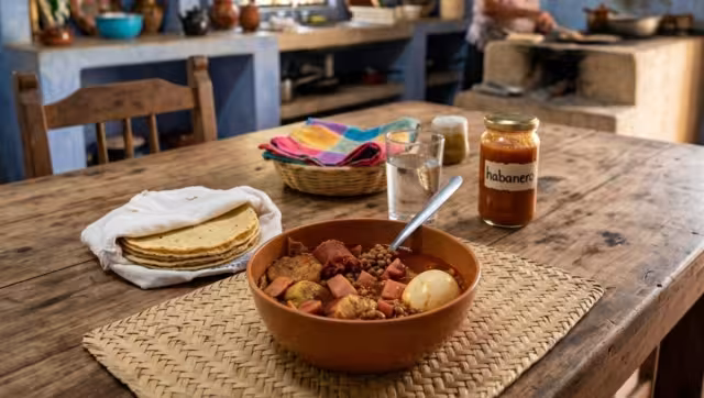 Los miércoles en Yucatán tienen sabor a lentejas o potaje