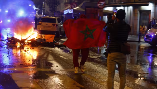 Detienen a 18 personas tras incidentes en Bélgica por triunfo de Marruecos