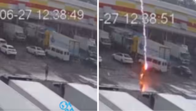 El hombre de 49 murió de manera instantánea
