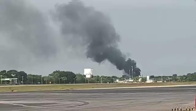 Se registró un incendio a las afueras de Chetumal