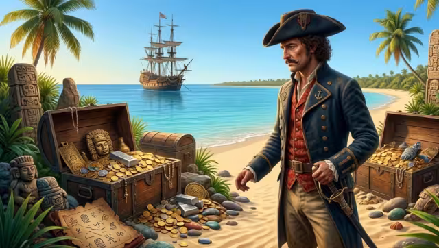 Jean Lafitte, mejor conocido como el "Terror del Golfo de México"