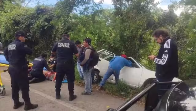 El accidente ocurrió durante la mañana de este miércoles