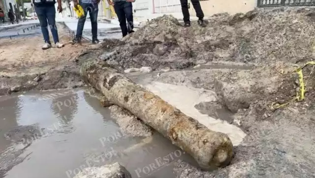 Cañón hallado en Guanal será requerido al INAH; temen que no regrese a la Isla