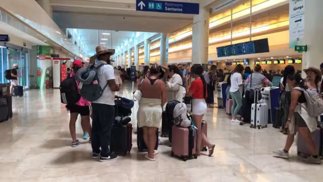 Este domingo se reportan 580 operaciones en el aeropuerto de Cancún