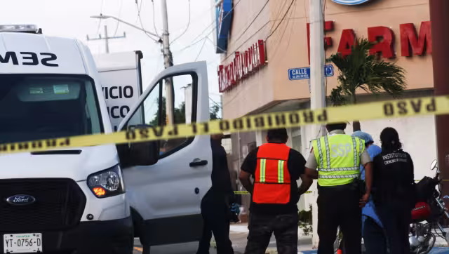 El cuerpo quedó tirado al lado de su moto