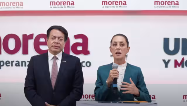 Claudia Sheinbaum se reunió con líderes de los partidos Verde y del Trabajo