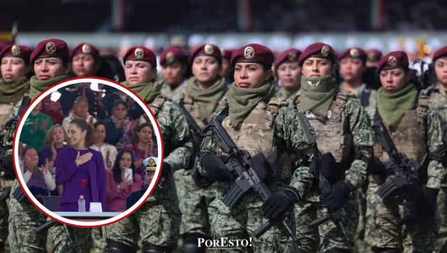 Claudia Sheinbaum destaca legado histórico de mexicanas en la defensa de la patria