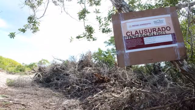 El proyecto inmobiliario, que encabeza el empresario Meljem Charruf, es vigilado por “guardias civiles”