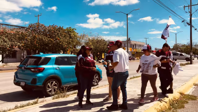 Inició campaña hace 24 días con las banderas de la coalición “Sigamos Haciendo Historia”, sin considerar que ocupó varios cargos públicos en Gobiernos del PRI, en Q. Roo