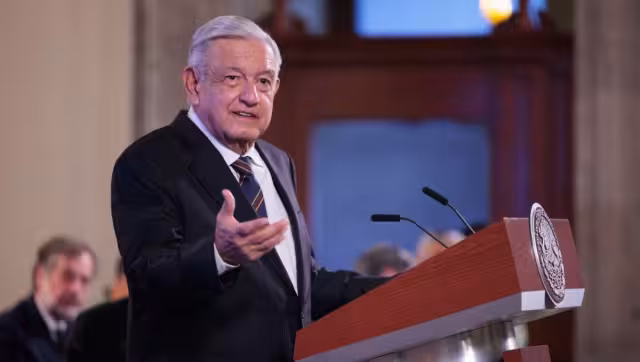 El presidente Andrés Manuel Lpopez Obrador, recibió el reporte de acciones que se mentienen en Acapulco por parte de diversas dependencias del Gobierno Federal