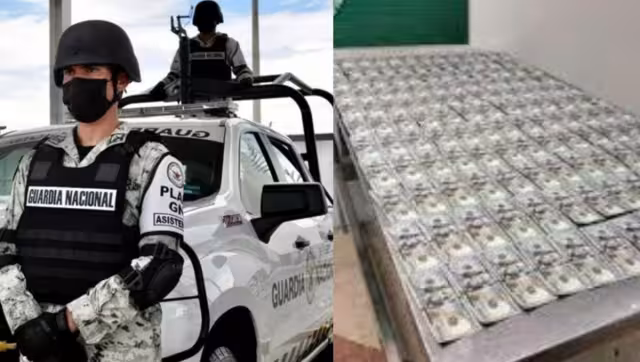 El turista no pudo declarar el dinero y fue detenido por las autoridades en el aeropuerto de Cancún