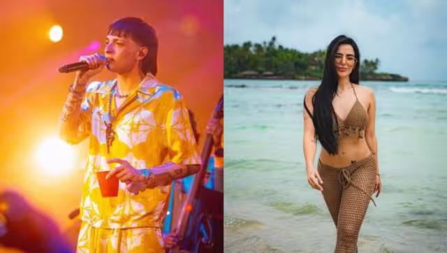 Peso Pluma comparte sus vacaciones con Dania Méndez de Acapulco Shore