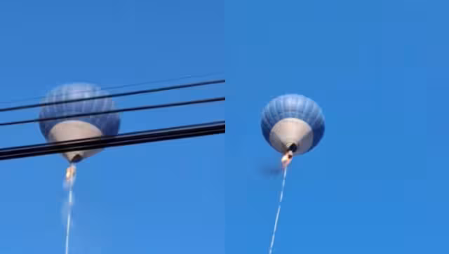 Dos personas murieron en el desplome de un globo aerostático en Teotihuacán