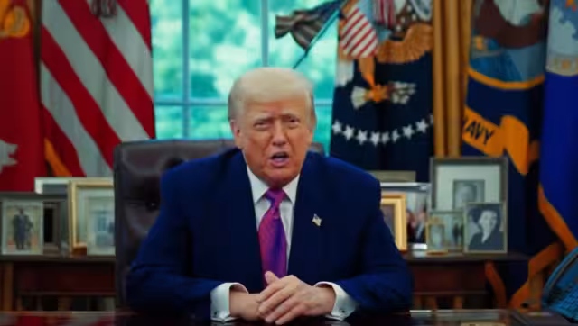 Donald Trump se pronuncia ante el medio tiempo de Bad Bunny en el Super Bowl.