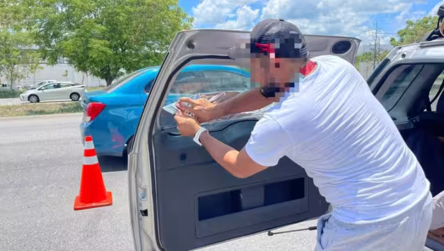 El operativo es permanente y busca supervisar el nivel del polarizado de los autos