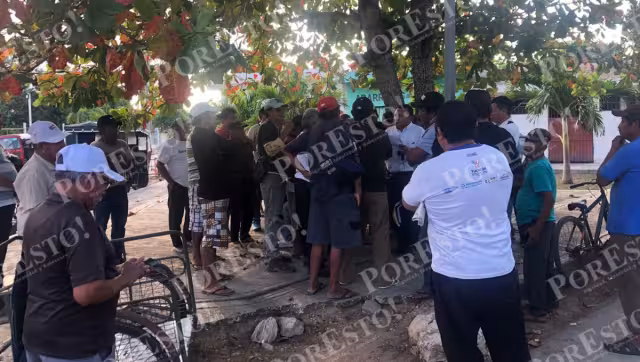 Los campesinos tuvieron un enfrentamiento con el representante de Bachoco