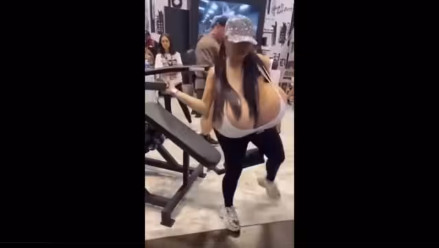 La mujer fue vista en un gym. Foto: Especial