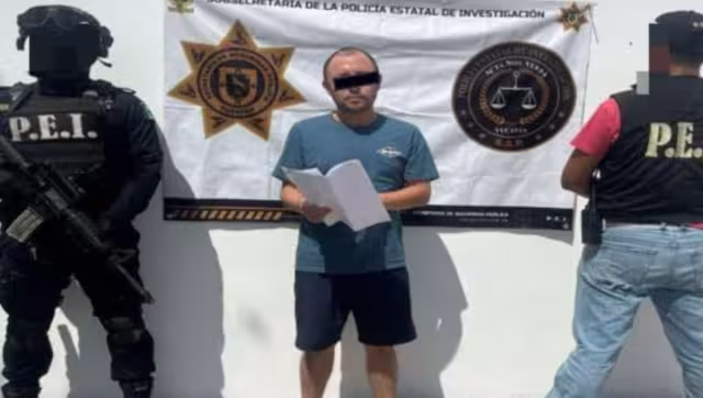 El hombre permanecerá a disposición de la FGE Yucatán