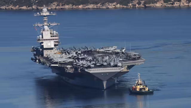 Este portaaviones se sumará al USS Abraham Lincoln, ya desplegado en el Golfo Pérsico con su grupo de buques escolta