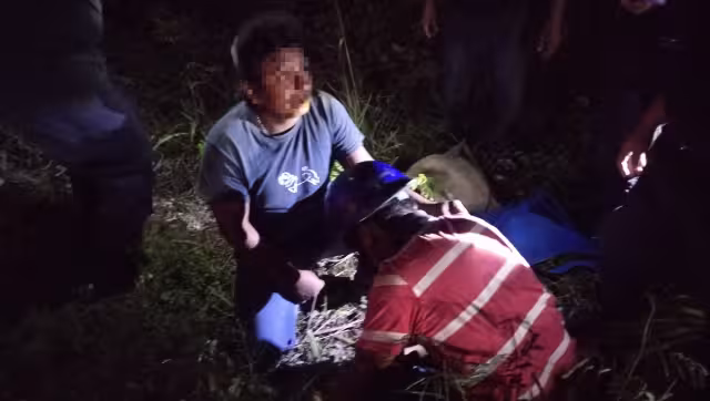 Personas que transitaban por el lugar dieron aviso a los números de emergencia