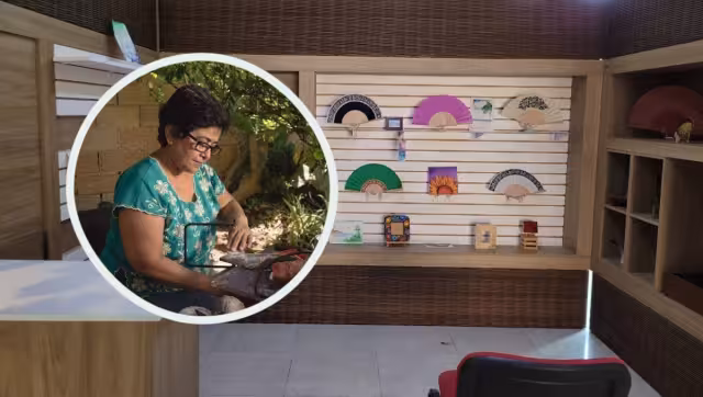 Es la segunda vez que las artesanías de María Jesús Jiménez se exponen en museos