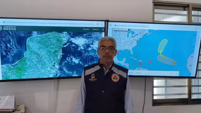 También se encuentran en vigilancia dos zonas de baja presión