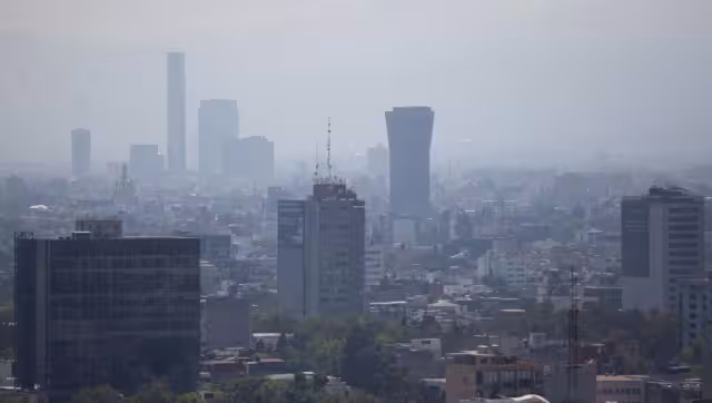 La CAMe informó que un sistema anticiclónico continúa generando estabilidad atmosférica sobre la Zona Metropolitana del Valle de México