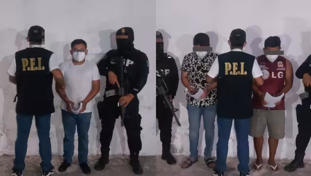 Los tres hombres permanecerán en prisión preventiva