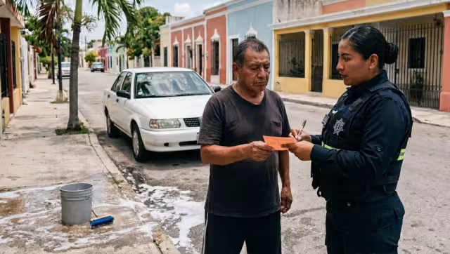 Tirar aguas jabonosas a la calle daña el pavimento y la infraestructura pluvial