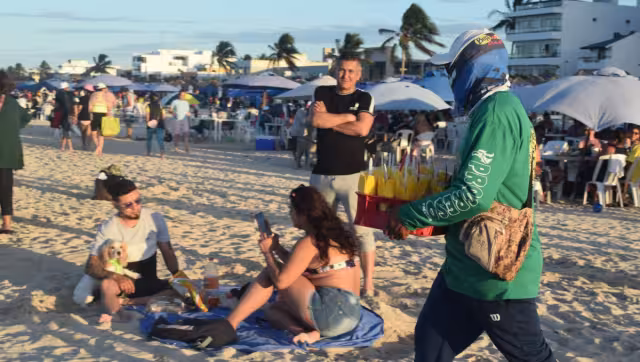 Los beneficiados fueron sobre todo vendedores ambulantes que atendían hasta a 20 personas alrededor de sus puestos