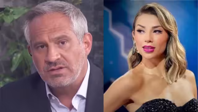 El descuido de la producción dejó mal parado al conductor. Foto: Especial