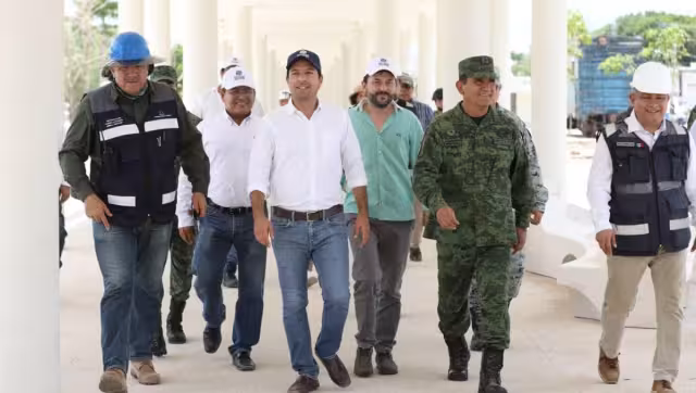 Mauricio Vila recorrió los trabajos del Gran Parque La Plancha de Mérida