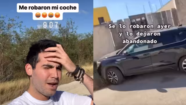 El auto fue robado, ya que aparentemente tenía las llaves pegadas