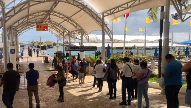 Puerto Juárez es el principal punto de embarque para IM.